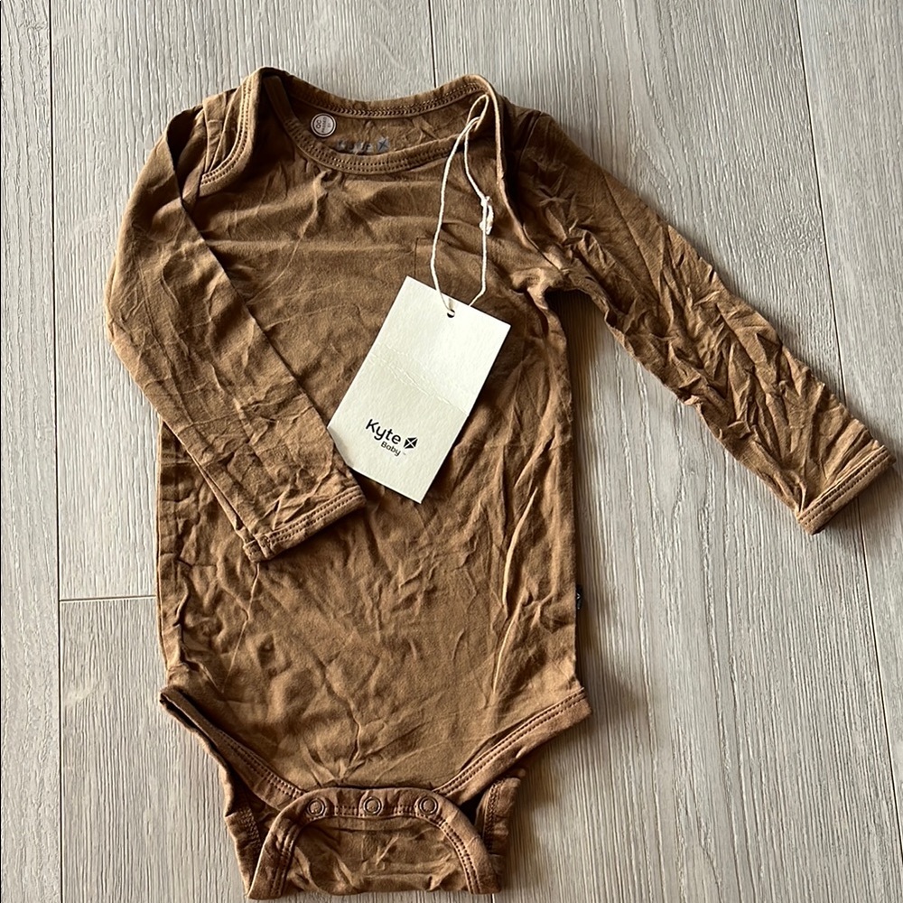 Kyte BABY Brown Bodysuit One Piece
